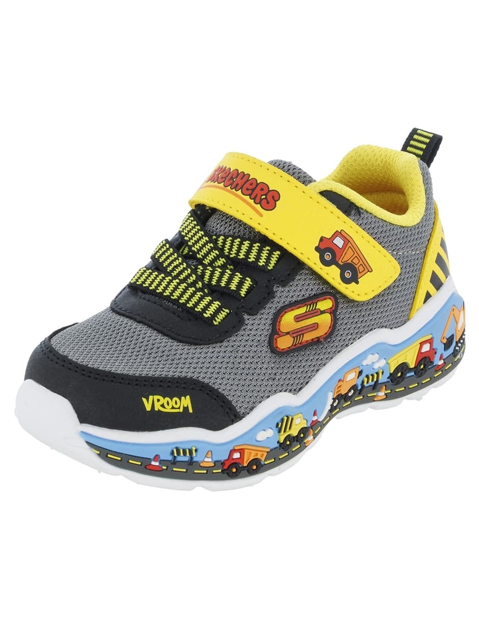 Tenis Skechers para bebé niño Play Scene