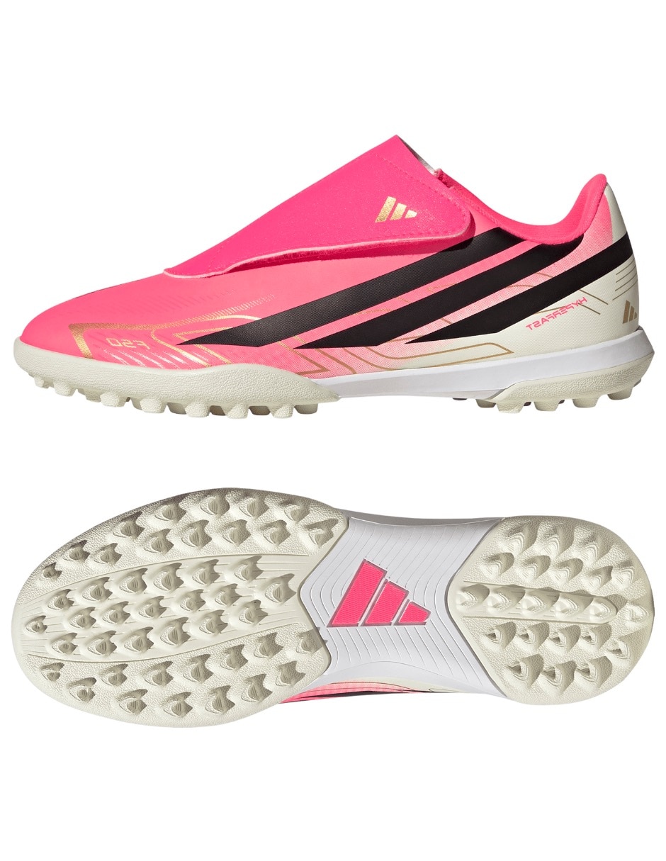Tenis Adidas Hyperfast Club de niño para fútbol