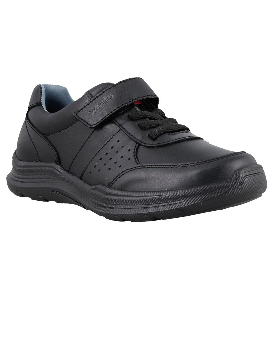 Zapato escolar de piel para niño 5