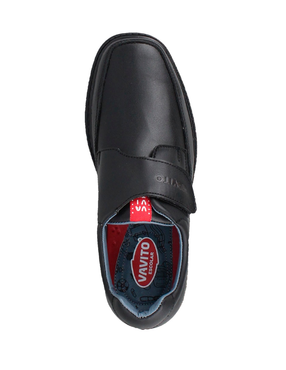 Zapato escolar de piel para niño 6